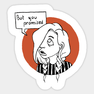 Disappointment Sticker